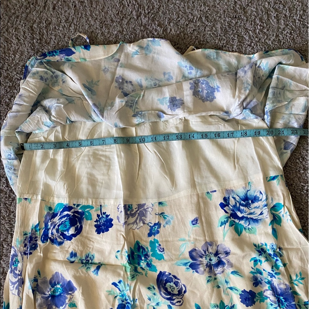 Olivaceous Floral 2 Tier Top Nip - image 5